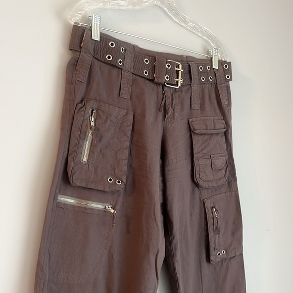 Johnny Was Pete & Greta Tyla Belted Cargo Pants 4 - Picture 4 of 6